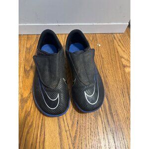 Nike Youth Mercurial VaporX 12 Academy Turf Soccer Shoes Black/Blue Size 13C